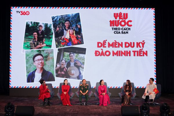 Nhiều gương mặt sáng tạo nội dung nổi tiếng tham gia chương trình "Yêu nước theo cách của bạn"