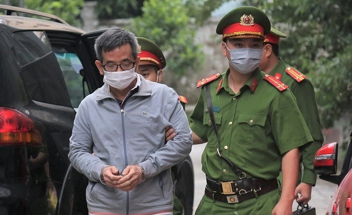 Bị cáo Đoàn Hồng Dũng - Giám đốc Công ty Trung Dũng Bị cáo Đoàn Hồng Dũng - Giám đốc Công ty Trung Dũng