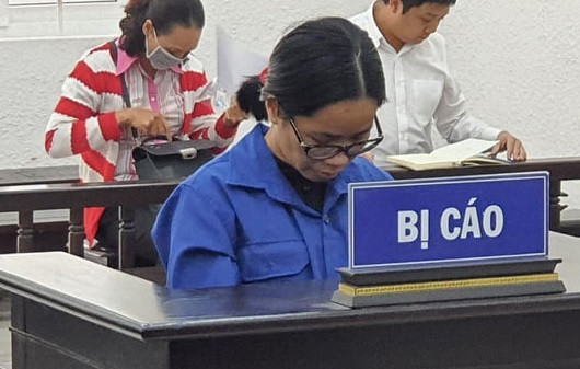 Bị cao Nguyễn Minh Lương bị đưa ra xét xử tại phiên tòa.