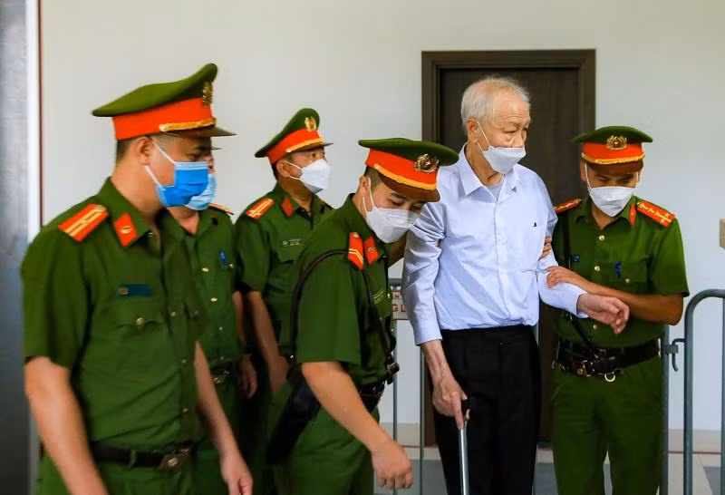Bị cáo Nguyễn Văn Minh - cựu Chủ tịch HĐTV Tổng công ty SX-XNK Bình Dương.