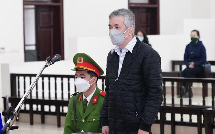 Bị cáo Phan Chí Dũng - cựu Vụ trưởng Vụ Công nghiệp nhẹ (Bộ Công Thương) tại phiên phúc thẩm.