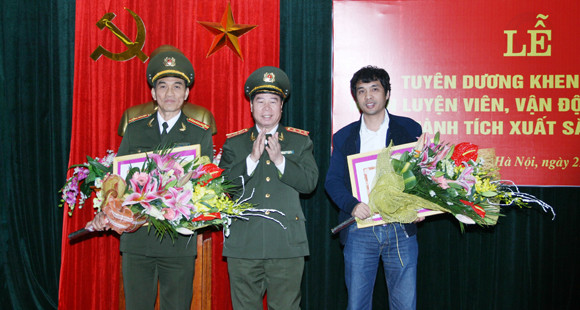 Tuyên dương VĐV xuất sắc của Bộ Công an ảnh 1 Tuyên dương VĐV xuất sắc của Bộ Công an ảnh 1