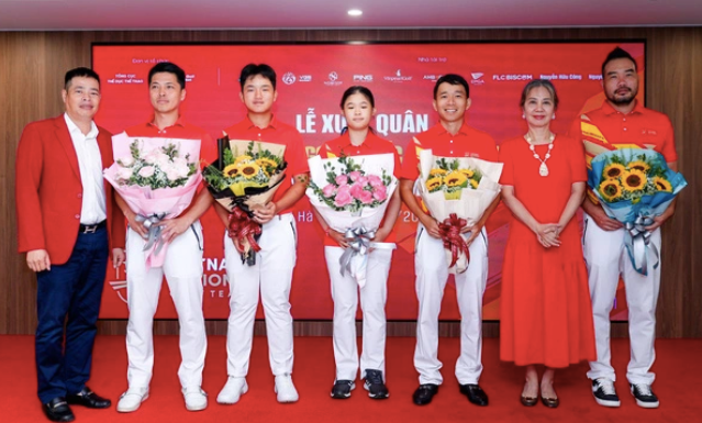 Đội tuyển golf Việt Nam với các gương mặt trẻ sẵn sàng gây bất ngờ tại SEA Games 32