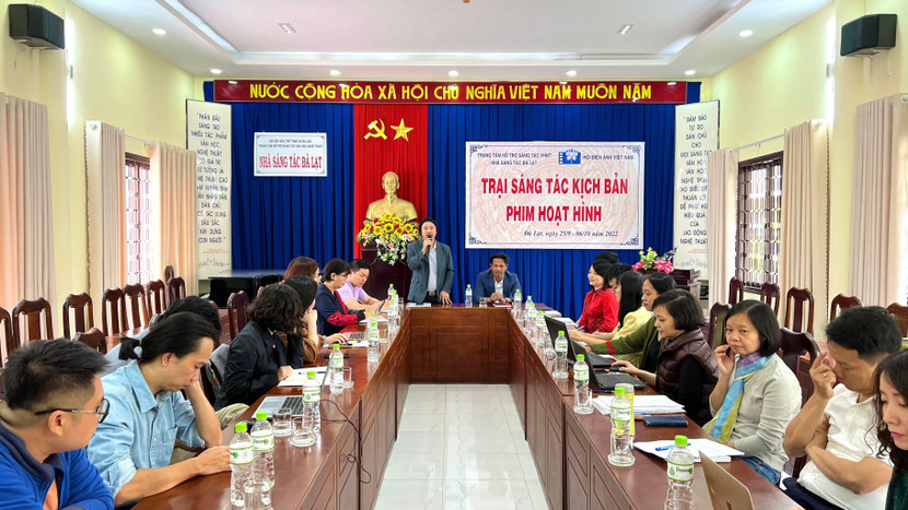 Trại sáng tác kịch bản phim hoạt hình đã khai mạc ngày 26/9