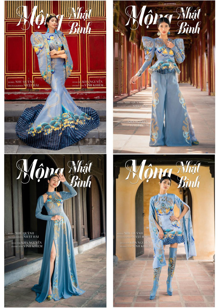 Bộ sưu tập "Mộng Nhật Bình" của tác giả Huỳnh Minh Thanh (Huế) đoạt giải Khuyến khích ở loại hình Thiết kế sáng tạo Bộ sưu tập "Mộng Nhật Bình" của tác giả Huỳnh Minh Thanh (Huế) đoạt giải Khuyến khích ở loại hình Thiết kế sáng tạo