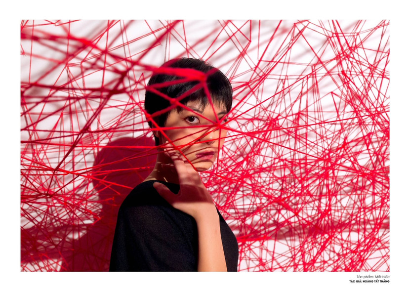 Tác phẩm "Mắt biếc" (Hoàng Tất Thắng) - giải Nhất Tác phẩm "Mắt biếc" (Hoàng Tất Thắng) - giải Nhất