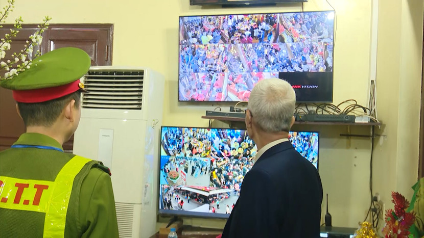 Hệ thống camera tại cơ sở hỗ trợ lực lượng công an và Ban quản lý di tích trong đảm bảo ANTT Hệ thống camera tại cơ sở hỗ trợ lực lượng công an và Ban quản lý di tích trong đảm bảo ANTT