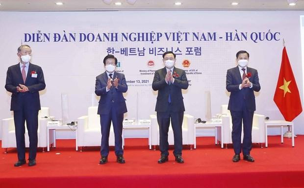 Chủ tịch Quốc hội Vương Đình Huệ tại Diễn đàn doanh nghiệp Việt Nam - Hàn Quốc Chủ tịch Quốc hội Vương Đình Huệ tại Diễn đàn doanh nghiệp Việt Nam - Hàn Quốc