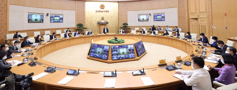 Ban chỉ đạo quốc gia về phòng chống Covid-19 họp trực tuyến với 63 tỉnh, thành phố