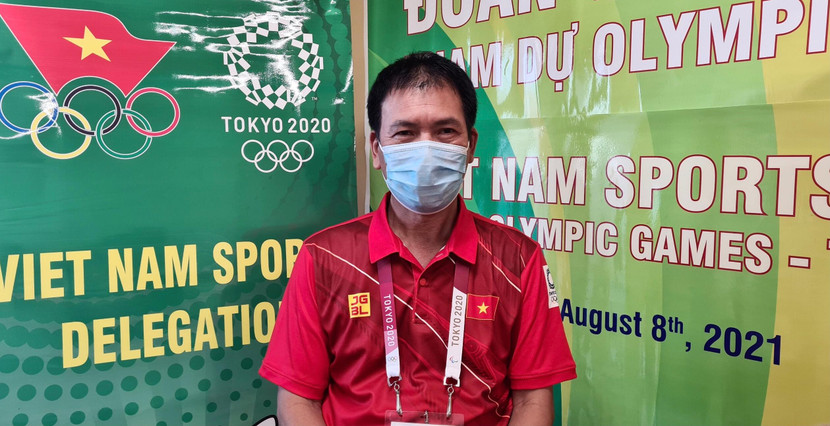 Ông Trần Đức Phấn - Trưởng đoàn thể thao Việt Nam tại Olympic Tokyo