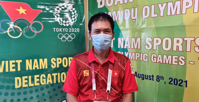 Ông Trần Đức Phấn - Trưởng đoàn thể thao Việt Nam tại Olympic Tokyo