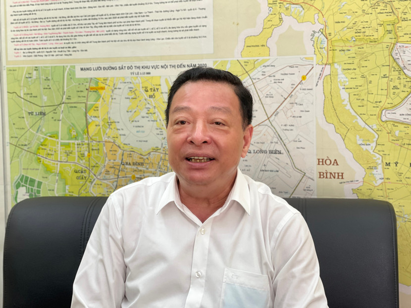 Ông Vũ Hồng Trường - Chủ tịch Hội đồng thành viên, Tổng Giám đốc Công ty TNHH MTV Đường sắt đô thị Hà Nội