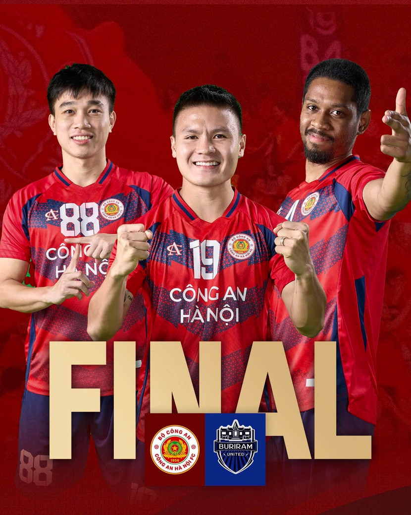 CLB Công an Hà Nội đặt mục tiêu đánh bại Buriram Utd, vô địch C1 Đông Nam Á 2024/25