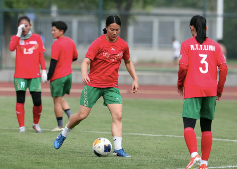 CLB nữ TP.HCM quyết tâm đánh bại Wuhan Jiangda để vào chung kết C1 châu Á 2024/25