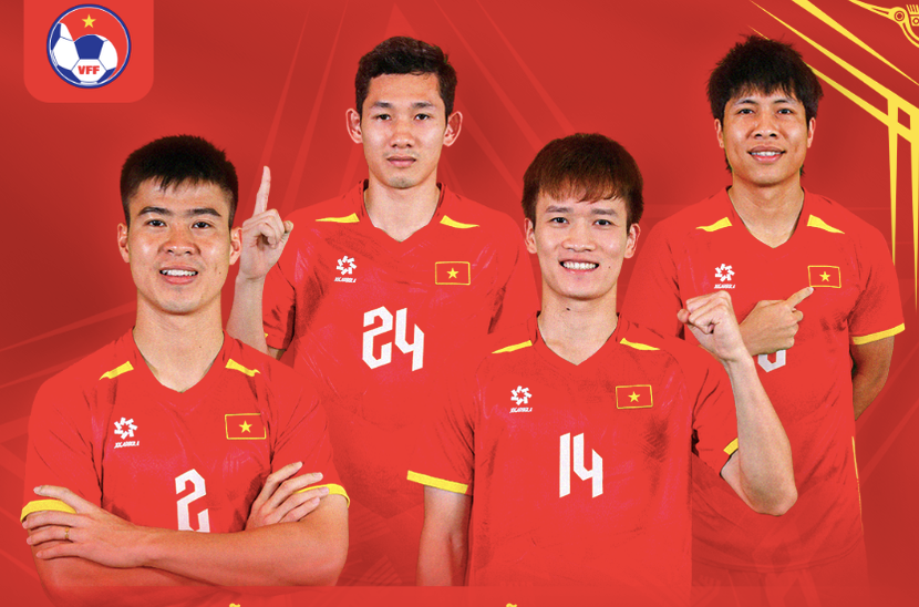 Việt Nam đóng góp 4 tuyển thủ gồm Nguyễn Hoàng Đức, Nguyễn Hai Long, Đỗ Duy Mạnh và Nguyễn Văn Vĩ Việt Nam đóng góp 4 tuyển thủ gồm Nguyễn Hoàng Đức, Nguyễn Hai Long, Đỗ Duy Mạnh và Nguyễn Văn Vĩ