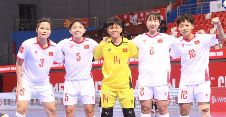 Tuyển futsal nữ Việt Nam sớm giành vé vào tứ kết giải vô địch châu Á 2025