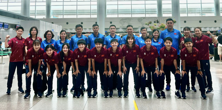 Tuyển nữ futsal Việt Nam sẽ giao hữu tuyển nữ futsal Trung Quốc vào tối 3-5, trước khi chính thức tranh tài vòng chung kết châu Á Tuyển nữ futsal Việt Nam sẽ giao hữu tuyển nữ futsal Trung Quốc vào tối 3-5, trước khi chính thức tranh tài vòng chung kết châu Á