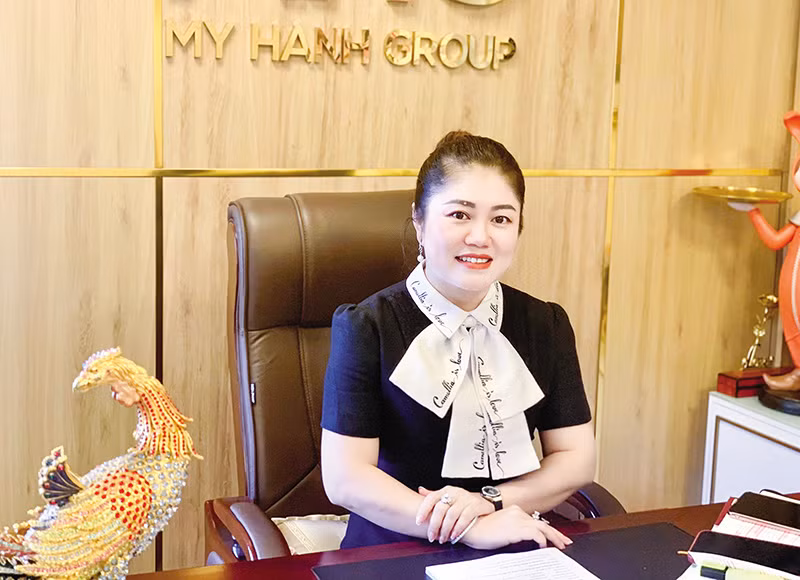 Phạm Mỹ Hạnh là Chủ tịch Hội đồng quản trị của công ty