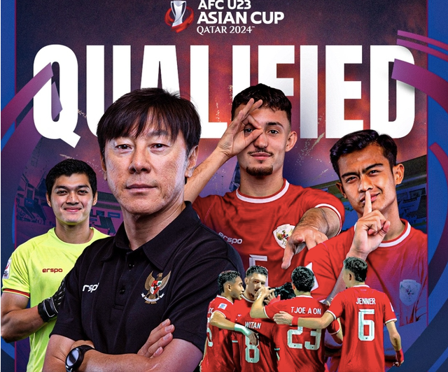 HLV Shin Tae-yong giúp Indonesia lần đầu vào tứ kết U23 châu Á