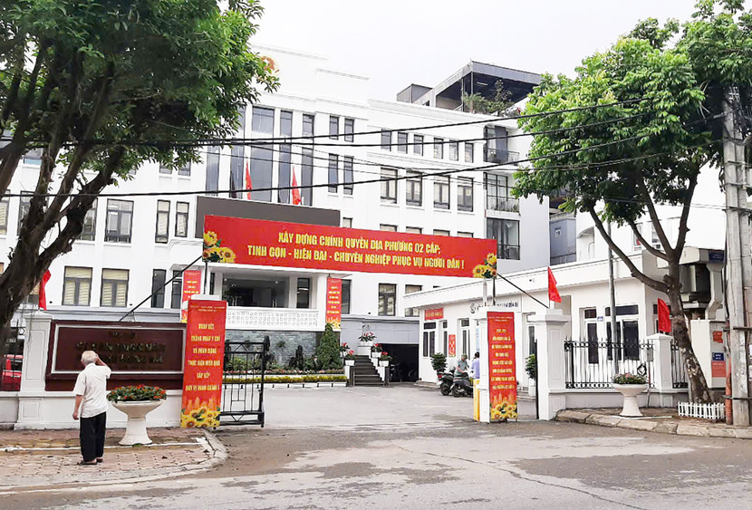 Trụ sở phường Hồng Hà, thành phố Hà Nội