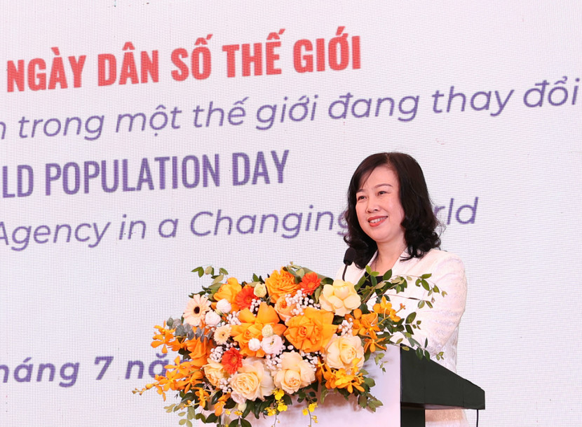 Bộ trưởng Bộ Y tế Đào Hồng Lan phát biểu Bộ trưởng Bộ Y tế Đào Hồng Lan phát biểu