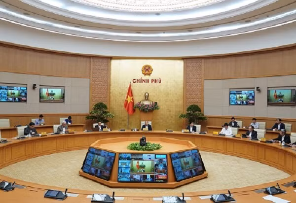 Quang cảnh cuộc họp chiều 19-10 (Ảnh: VGP)