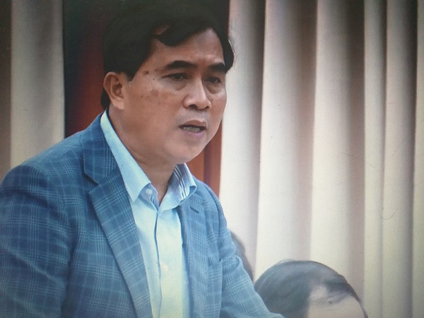 Thứ trưởng Bộ Xây dựng Lê Quang Hùng trả lời tại buổi họp báo Chính phủ Thứ trưởng Bộ Xây dựng Lê Quang Hùng trả lời tại buổi họp báo Chính phủ