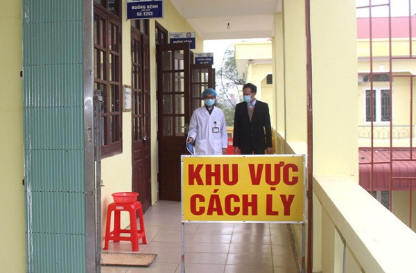 BN1098 được cách ly điều trị tại Bệnh viện Bệnh Nhiệt đới tỉnh Hải Dương