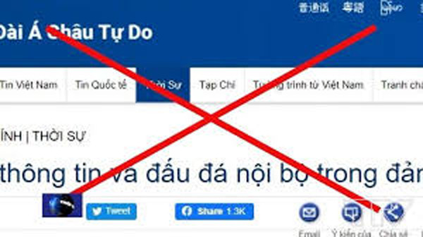 Một trong những thông tin xấu độc chống phá nước ta, trong đó có chống phá Đại hội Đảng Một trong những thông tin xấu độc chống phá nước ta, trong đó có chống phá Đại hội Đảng