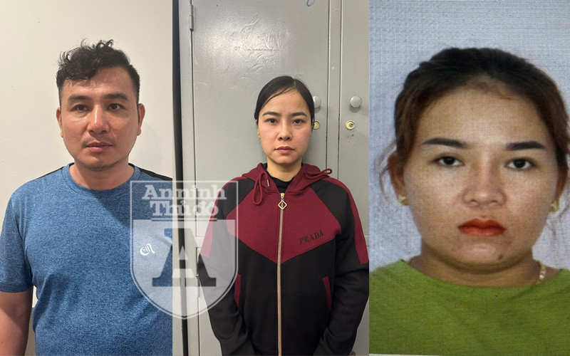 Các đối tượng trong ổ nhóm mua bán thận gồm Trần Văn Tân, Nguyễn Thị Dung và Võ Thị Cưng (từ trái sang phải) Các đối tượng trong ổ nhóm mua bán thận gồm Trần Văn Tân, Nguyễn Thị Dung và Võ Thị Cưng (từ trái sang phải)