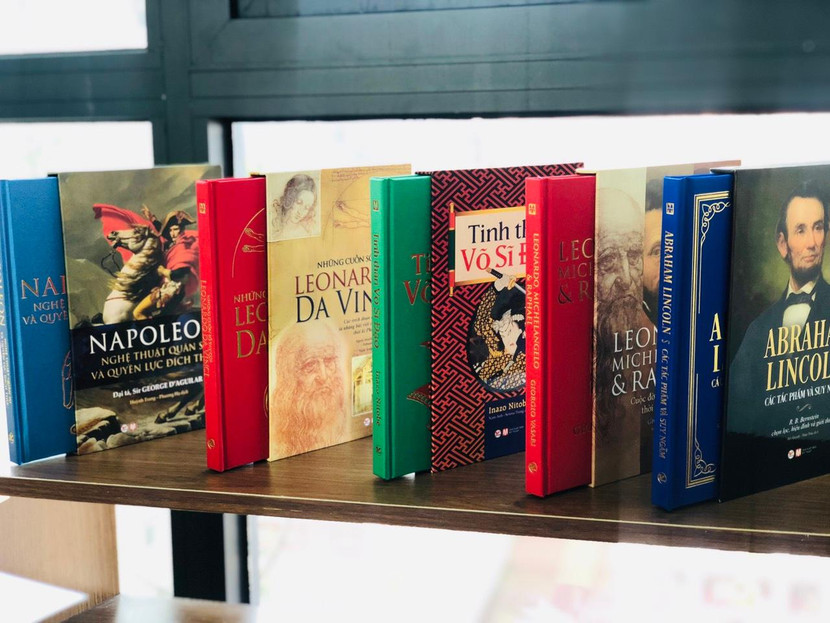 5 cuốn trong "Bộ sách sang trọng" được ra mắt dịp này