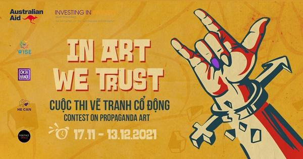 Poster cuộc thi vẽ tranh cổ động