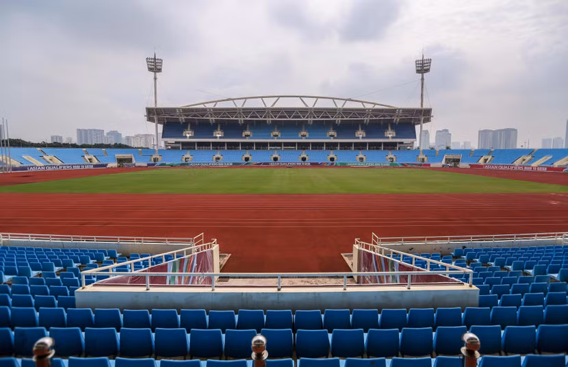 Sân Mỹ Đình là nơi tổ chức toàn bộ 45 nội dung thi môn điền kinh SEA Games 31