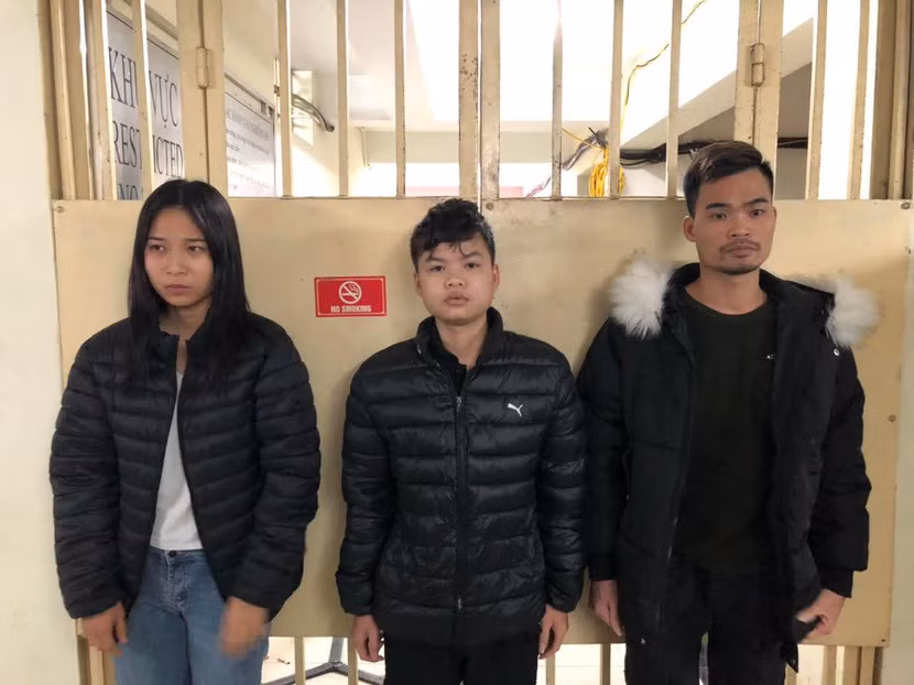 Các đối tượng Đoàn Thị Hằng, Nguyễn Đức Anh và Hoàng Thanh Bình