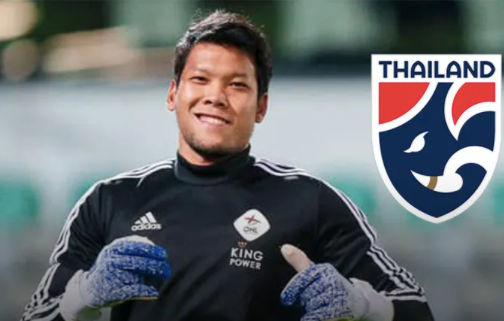 Thủ môn số 1 tuyển Thái Lan, Kawin được triệu tập về nước để đá AFF Cup 2020