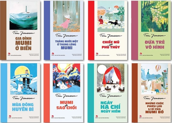 8 cuốn sách Moomin được giới thiệu tới độc giả Việt Nam 8 cuốn sách Moomin được giới thiệu tới độc giả Việt Nam
