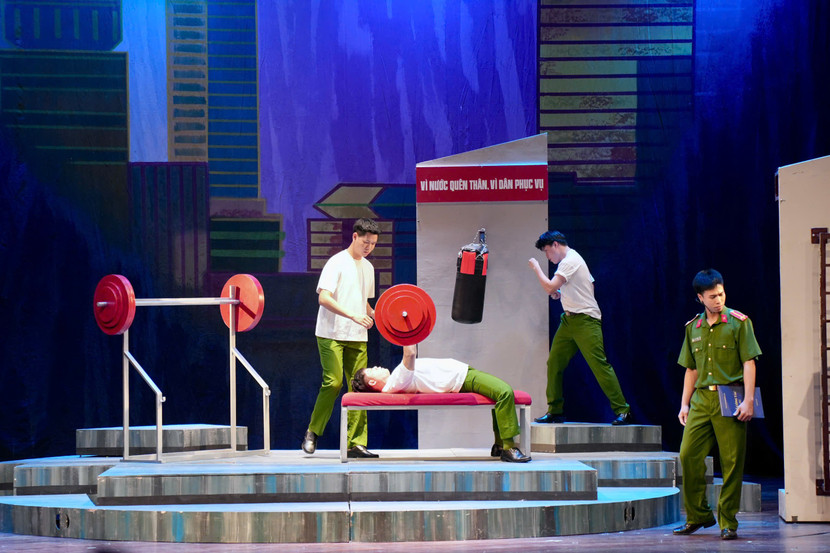 Một cảnh trong vở diễn Một cảnh trong vở diễn