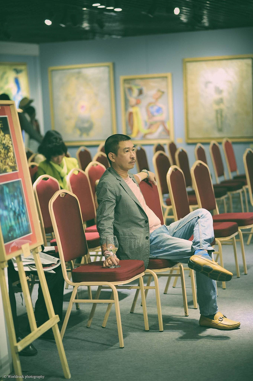 Họa sĩ Lê Thiết Cương.