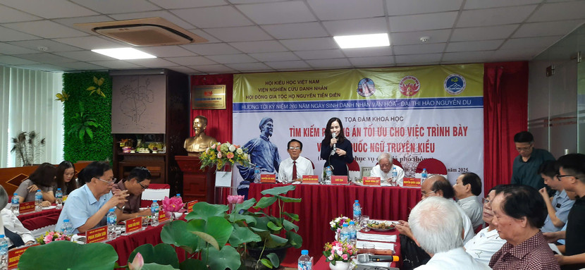 Tọa đàm do Hội Kiều học Việt Nam, Viện nghiên cứu Danh nhân, Hội đồng gia tộc họ Nguyễn Tiên Điền tổ chức.