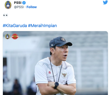 PSSI đăng hình ảnh ngụ ý châm biếm thất bại của U19 Việt Nam và U19 Thái Lan (Ảnh: Bola Sport)