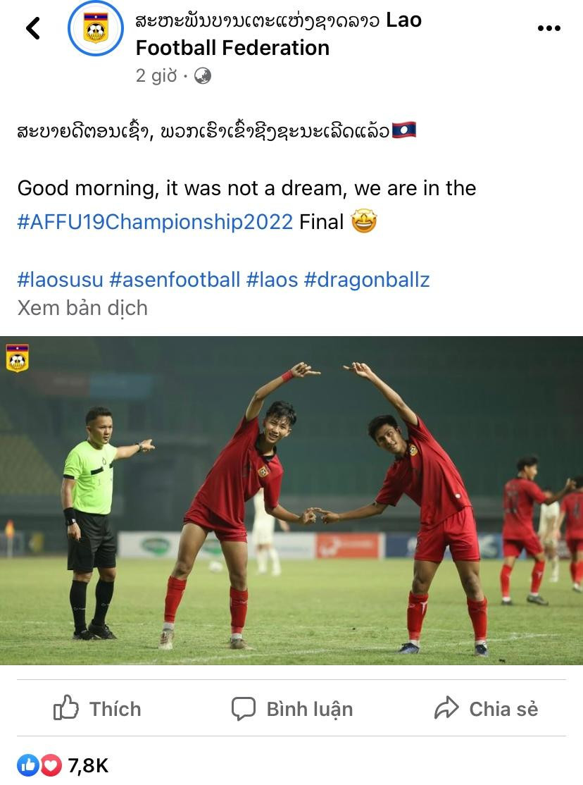 Liên đoàn bóng đá Lào "tái khẳng định": Thắng Thái Lan, vào chung kết không phải giấc mơ!