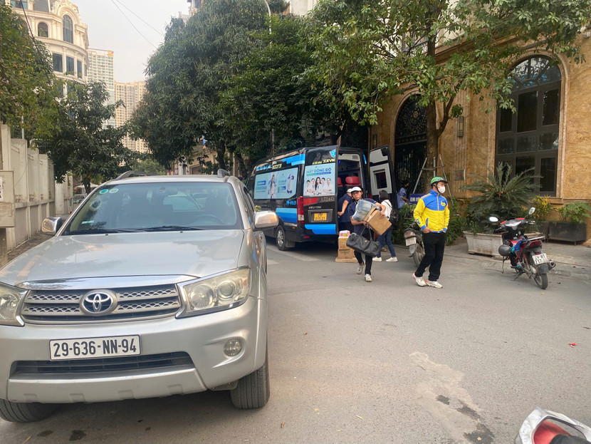 Lực lượng chức năng gặp khó trong quá trình xử lý các phương tiện này