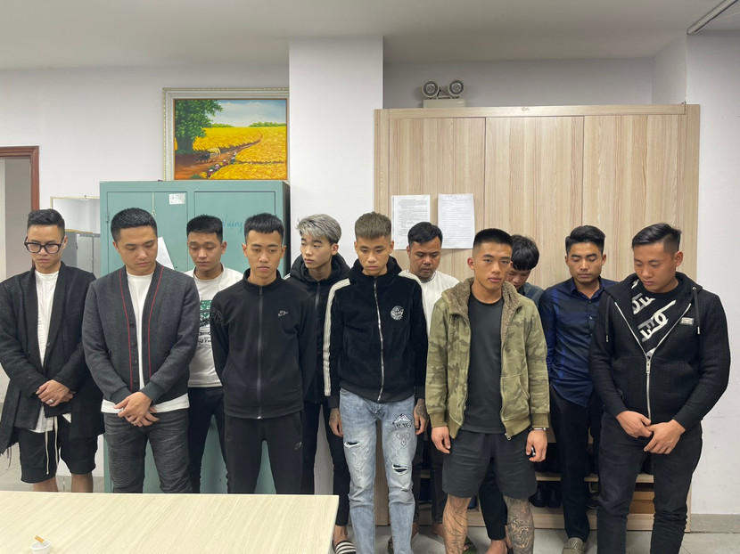 Các đối tượng trên được xác định đã đứng ra tổ chức "bay lắc" tại quán bar Fame Các đối tượng trên được xác định đã đứng ra tổ chức "bay lắc" tại quán bar Fame