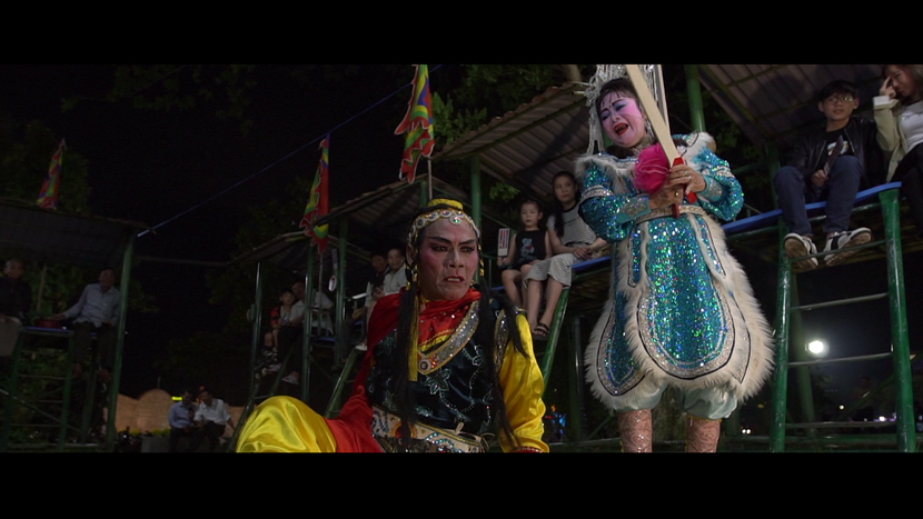 Ảnh trích từ phim "Đồng vọng bài chòi"