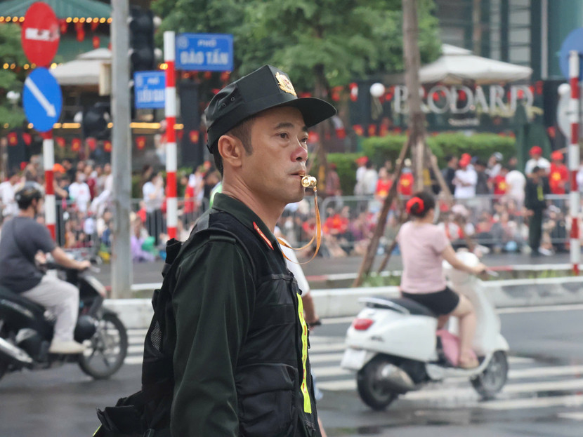 Công an Hà Nội triển khai các lực lượng đảm bảo an ninh an toàn tuyệt đối cho sự kiện từ rất sớm