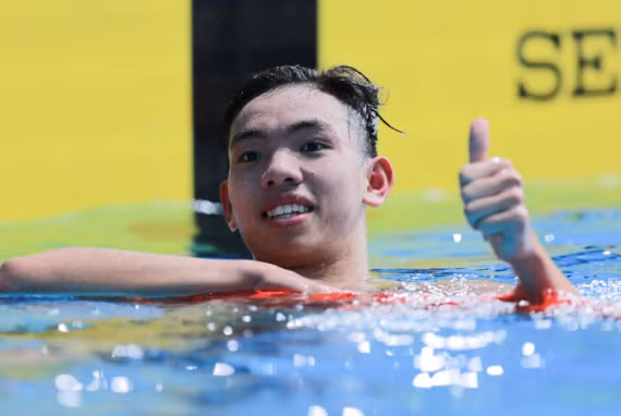 Tài năng trẻ Nguyễn Huy Hoàng được kỳ vọng sẽ giành 3 HCV SEA Games 31