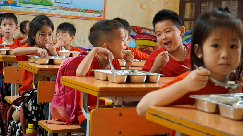 Vấn đề dinh dưỡng học đường đóng vai trò cực kỳ quan trọng