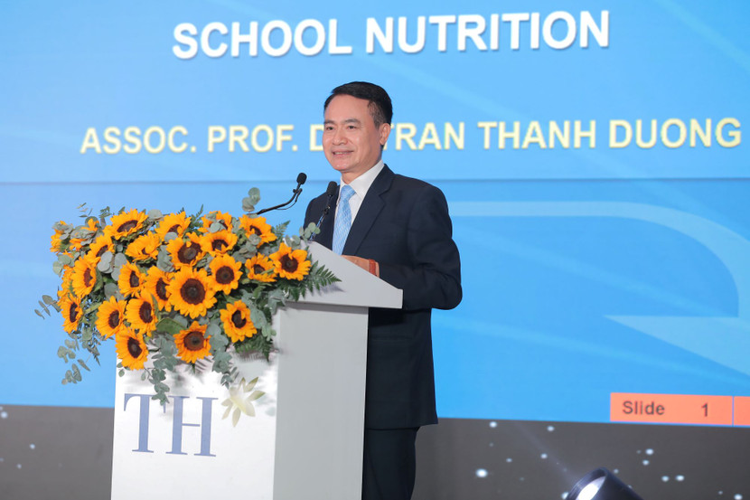 PGS.TS. Trần Thanh Dương, Viện trưởng Viện Dinh dưỡng Quốc gia phát biểu