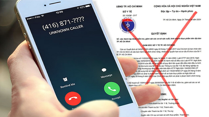 Chỉ trong khoảng 1 tuần qua đã có gần 20 Sở Y tế các tỉnh, thành phố bị mạo danh