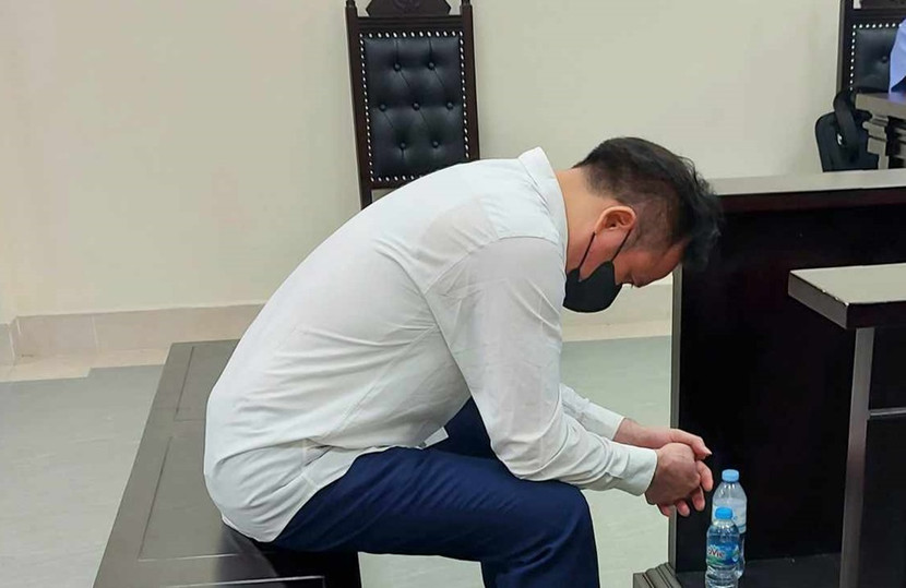 Bị cáo Nguyễn Sỹ Tá tại phiên tòa phải trì hoãn.